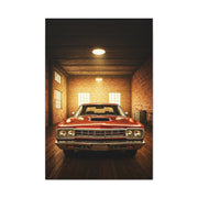 Plymouth Road Runner Tungsten Garage Wall Art & Canvas Prints