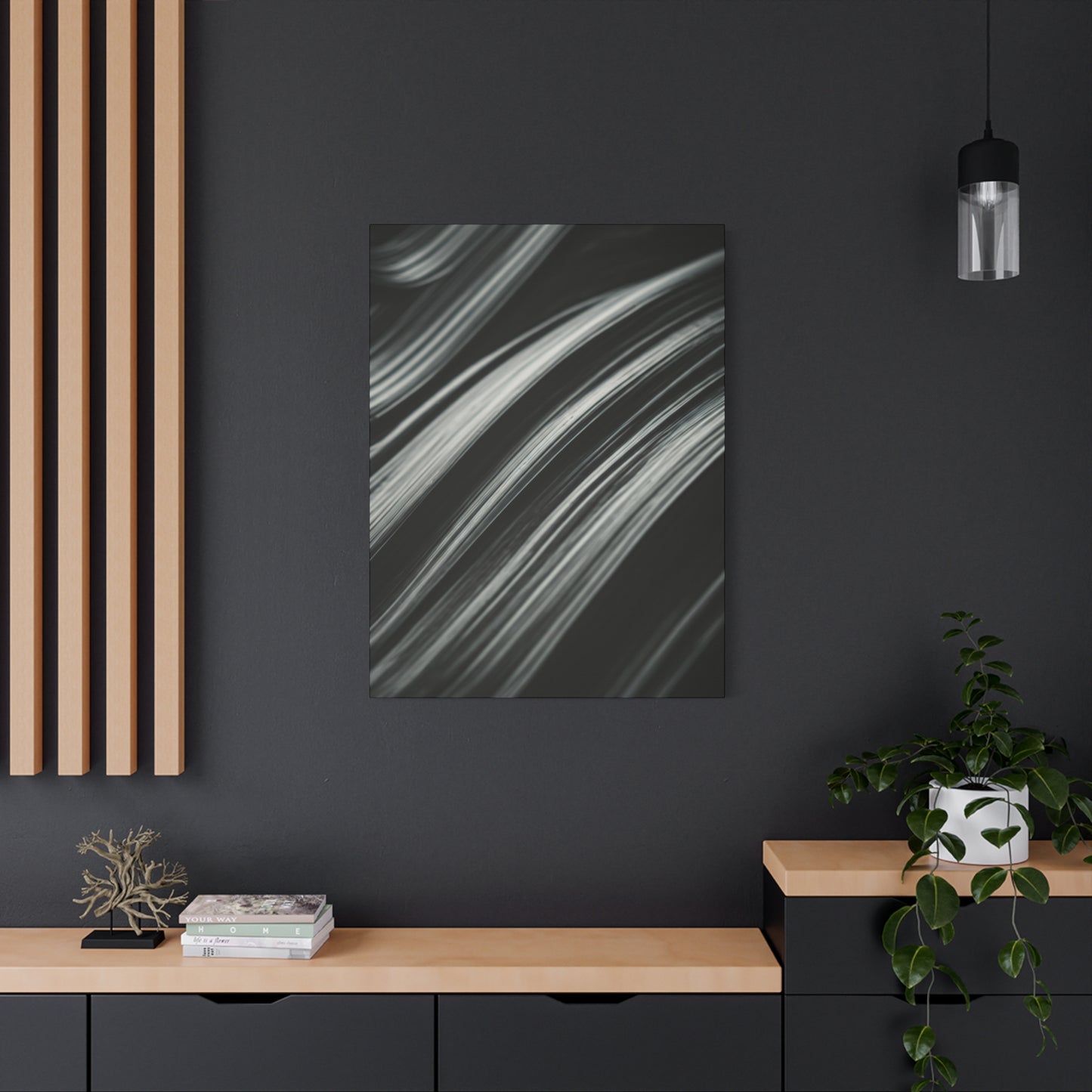 Midnight Flow Abstract Wall Art & Canvas Prints