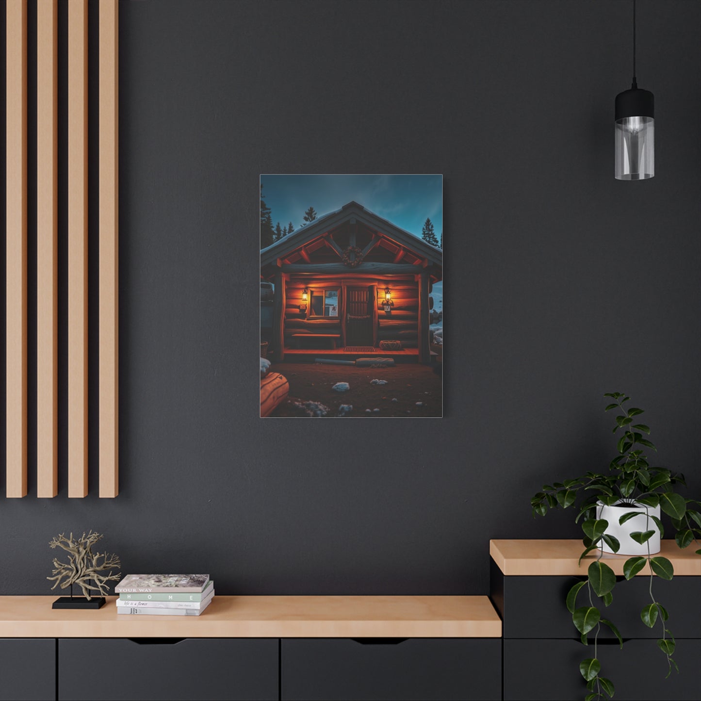 Masterpiece Cabin Art Vision Wall Art & Canvas Print