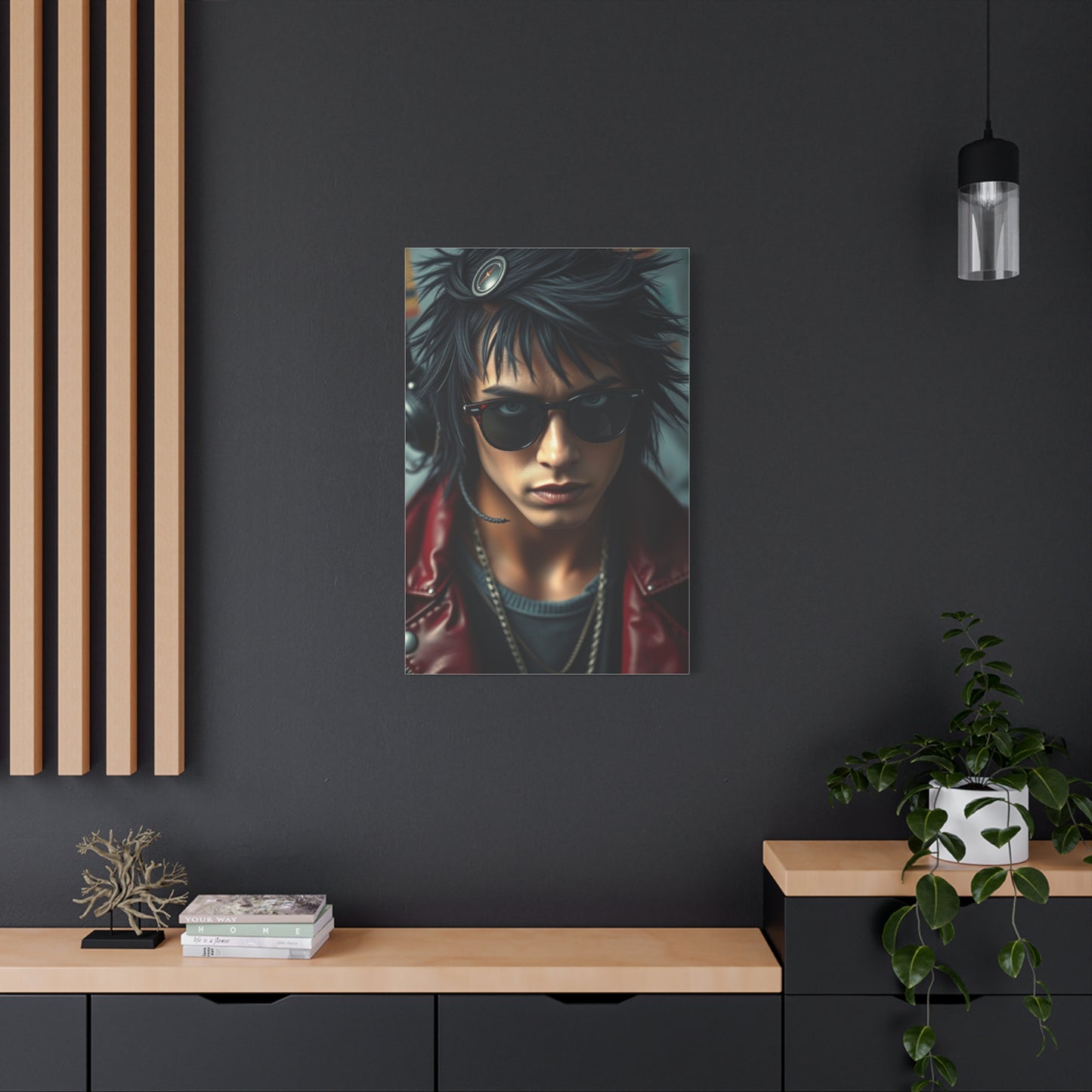 Gritty Grace Canvas Wall Art & Canvas Print