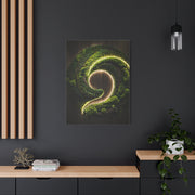 Moss Innovation Spiral Biophilic Wall Art & Canvas Print