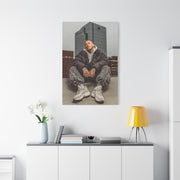 Urban Streetwear Rooftop Portrait Wall Art & Canvas Print