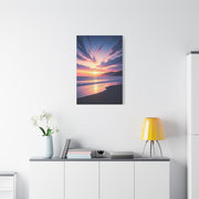 Vibrant Skyburst Seaside Sunset Wall Art & Canvas Prints