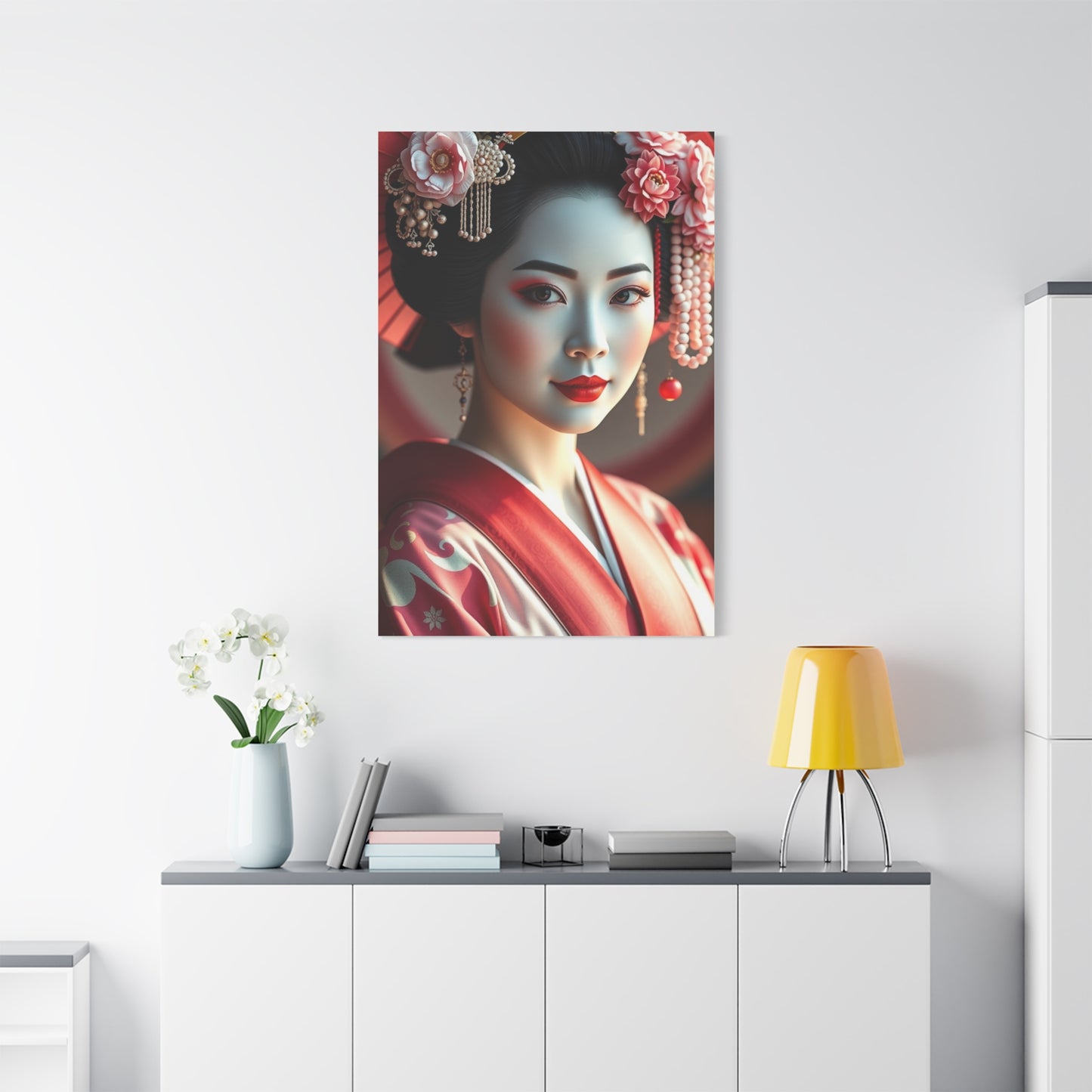 Vision Geisha Art Art Wall Art & Canvas Print