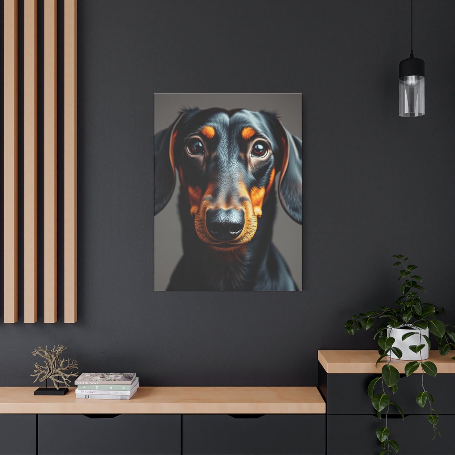 Dachshund Art Luxury Canvas Wall Art & Canvas Print