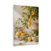 Mediterranean Citrus Botanical Still Life Wall Art & Canvas Print