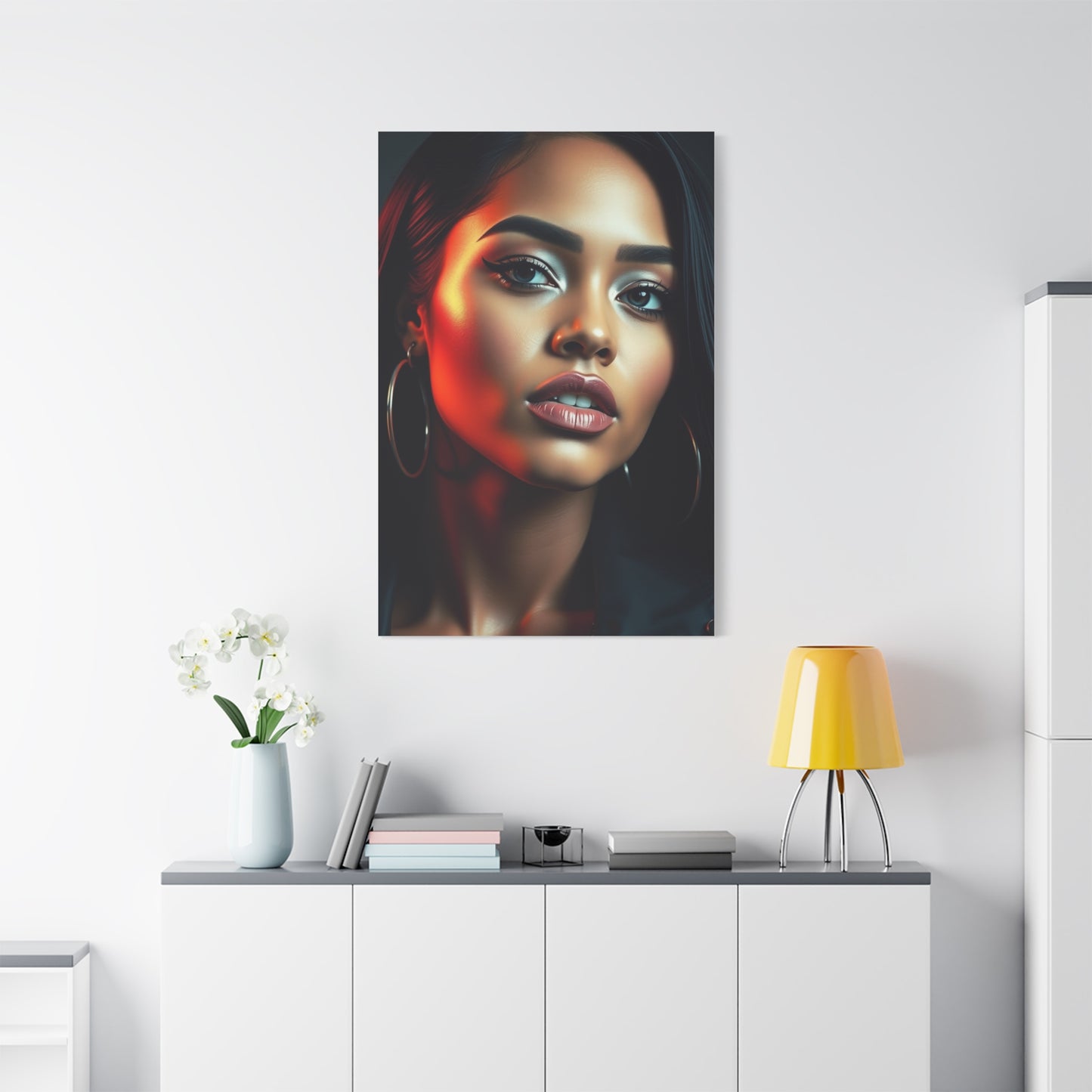 Aaliyah Art premium Canvas Gallery Wall Art & Canvas Print