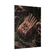 Frenched Rack of Lamb Rustic Prep Wall Art & Canvas Print