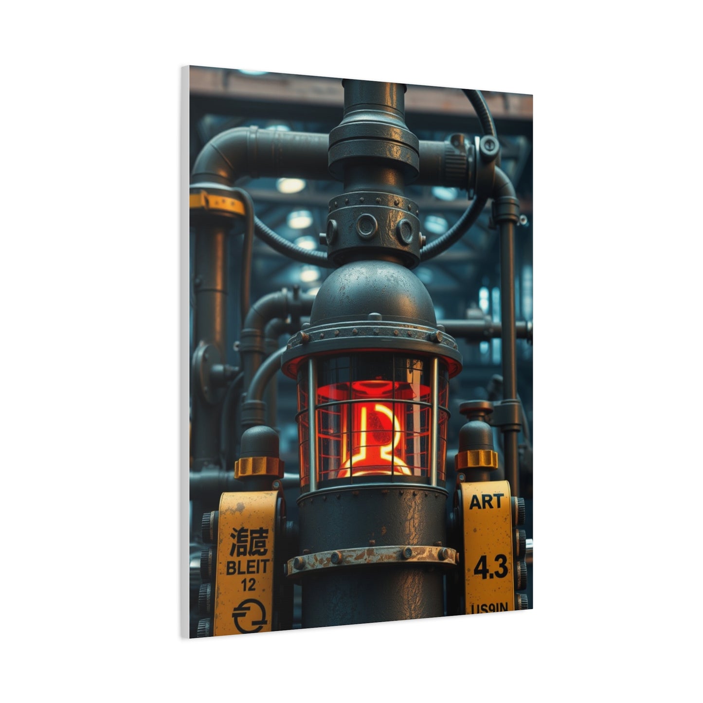 Masterpiece Industrial Art Vision Wall Art & Canvas Print