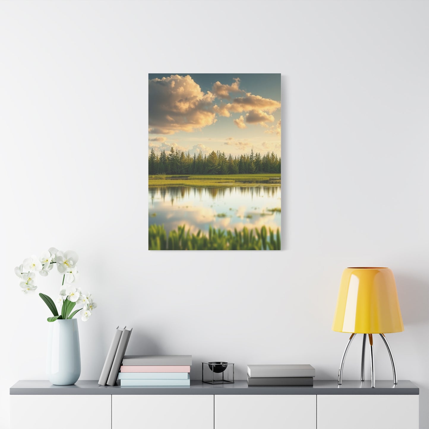 Marsh & Swamp Art Supreme Canvas Wall Art & Canvas Print