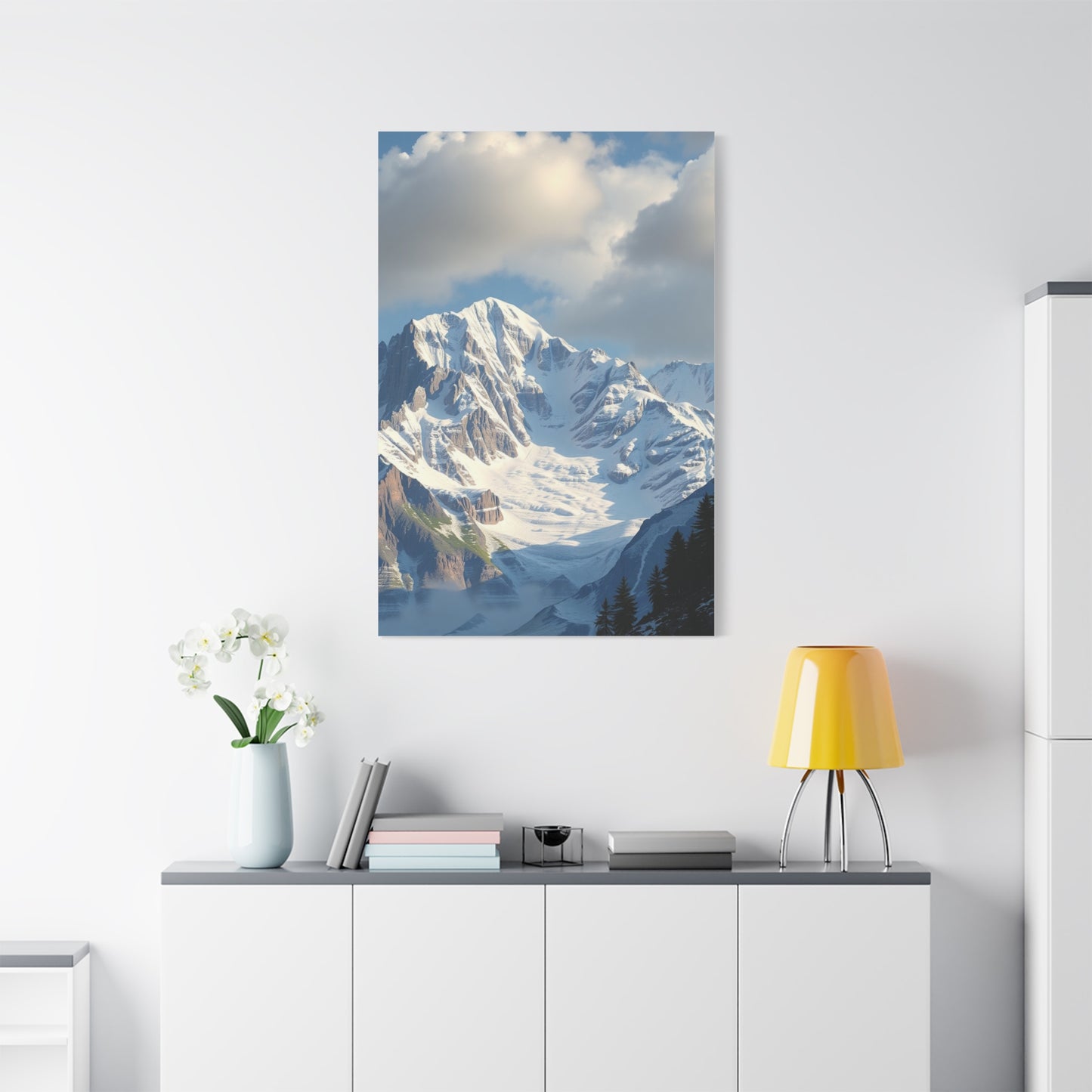Elysian Peaks Canvas Wall Art & Canvas Print