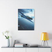 Aerial Combat Dive Action Wall Art & Canvas Prints