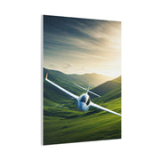 Sunset Valley Glider Flight Wall Art & Canvas Prints