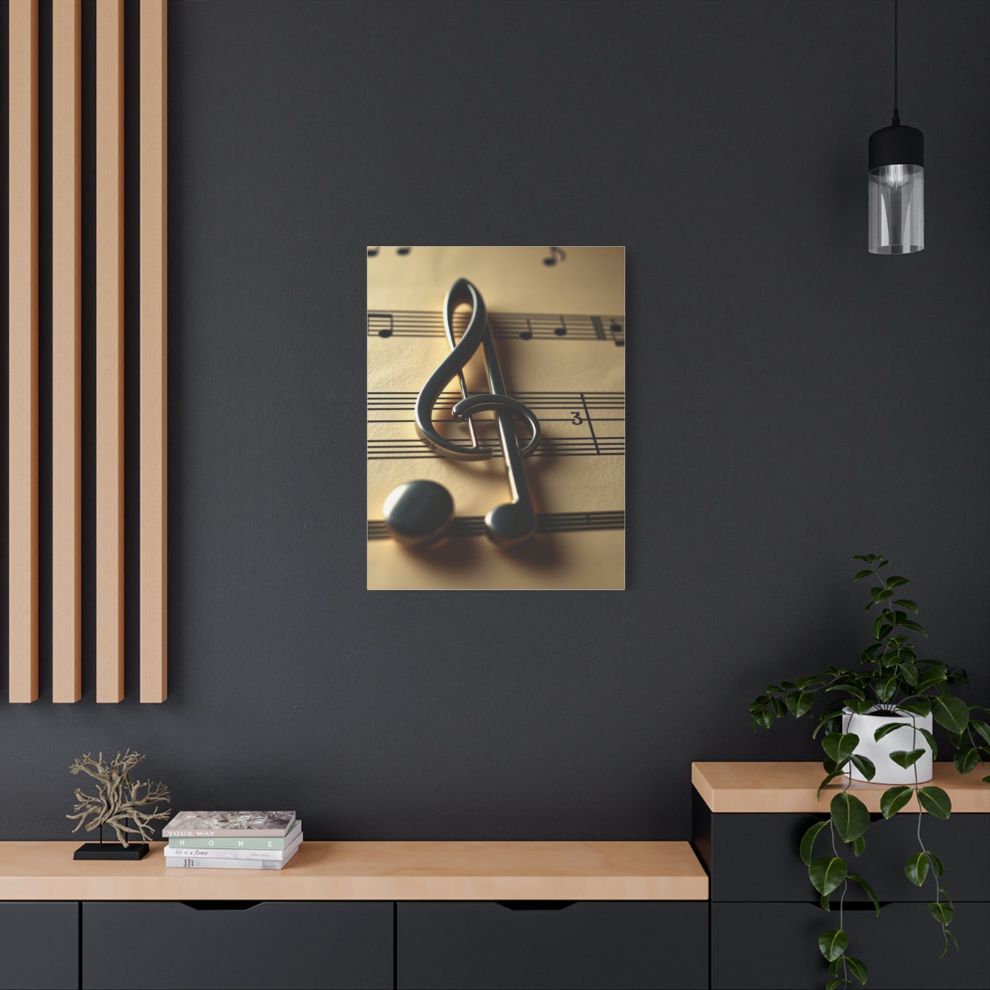 Supreme Musical Notes Art Collection Wall Art & Canvas Print