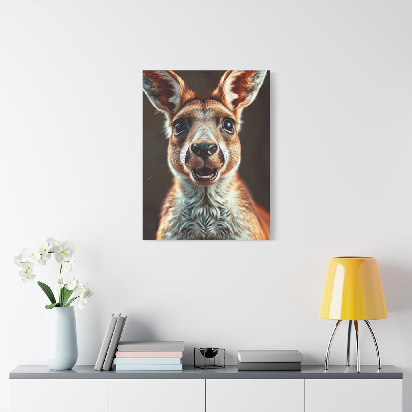 Vision Kangaroo Art Art Wall Art & Canvas Print