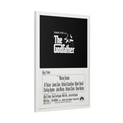 The Godfather Movie Poster Wall Art & Canvas Print