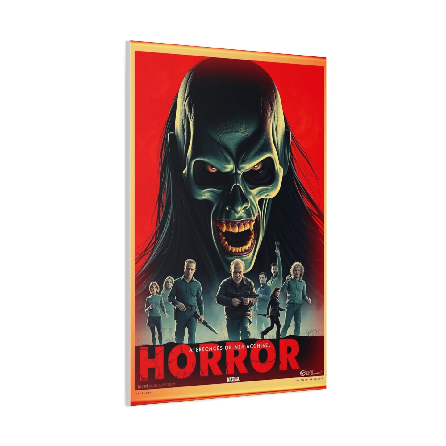 Vision Horror Movie Posters Art Art Wall Art & Canvas Print