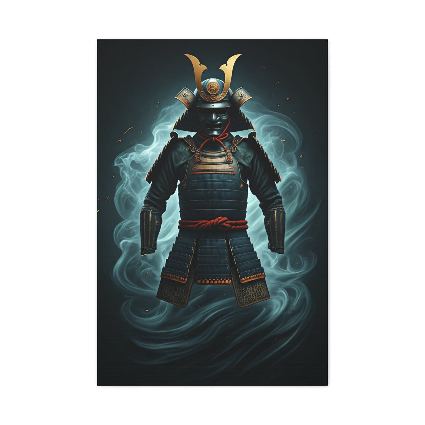 Spirit-Bound Samurai Armor Wall Art & Canvas Prints