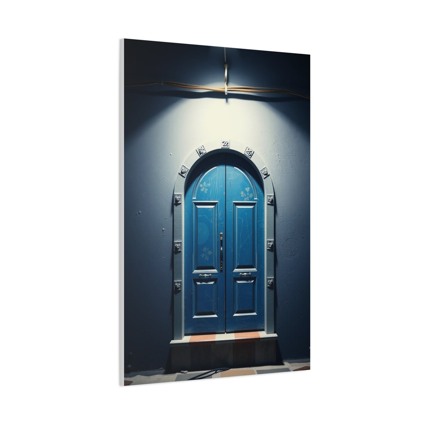 Blue and White Art Supreme Gallery Wall Art & Canvas Print