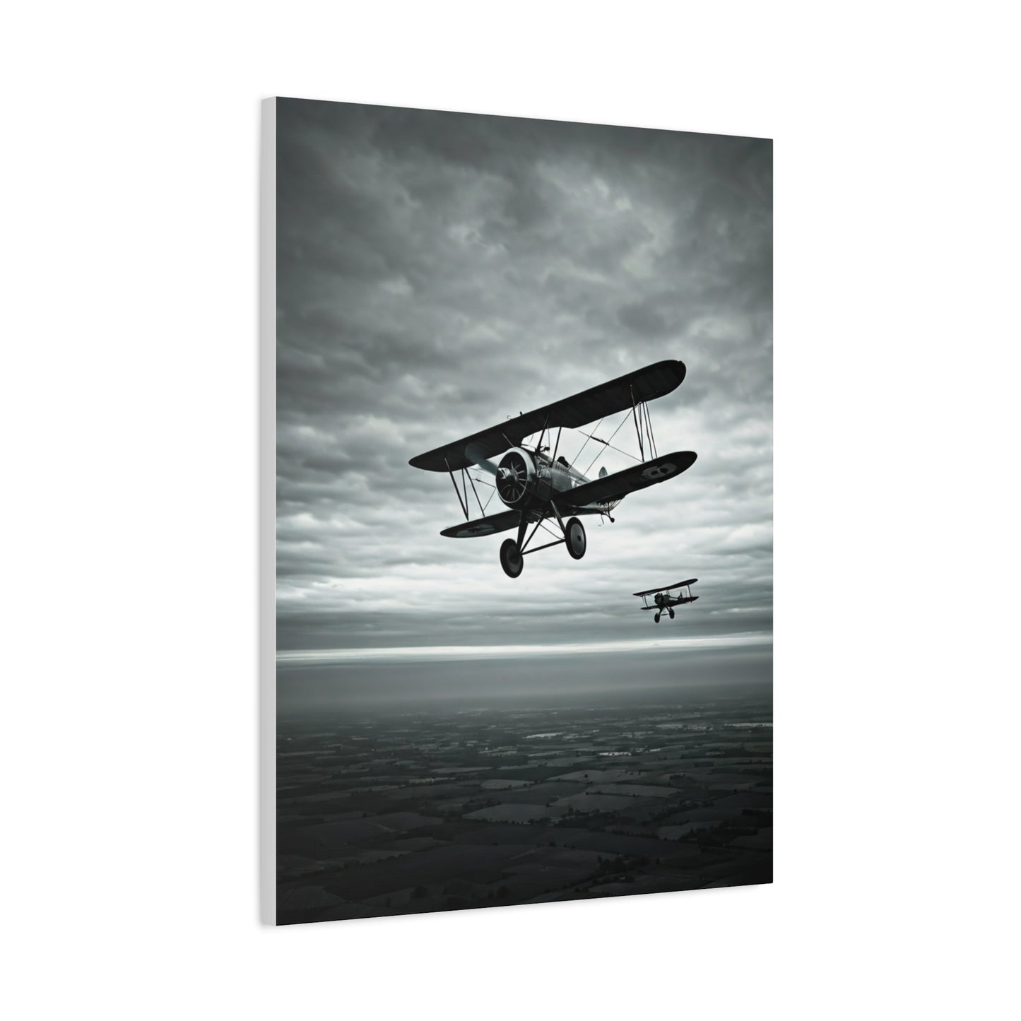 Vintage Squadron Over Open Seas Wall Art & Canvas Prints