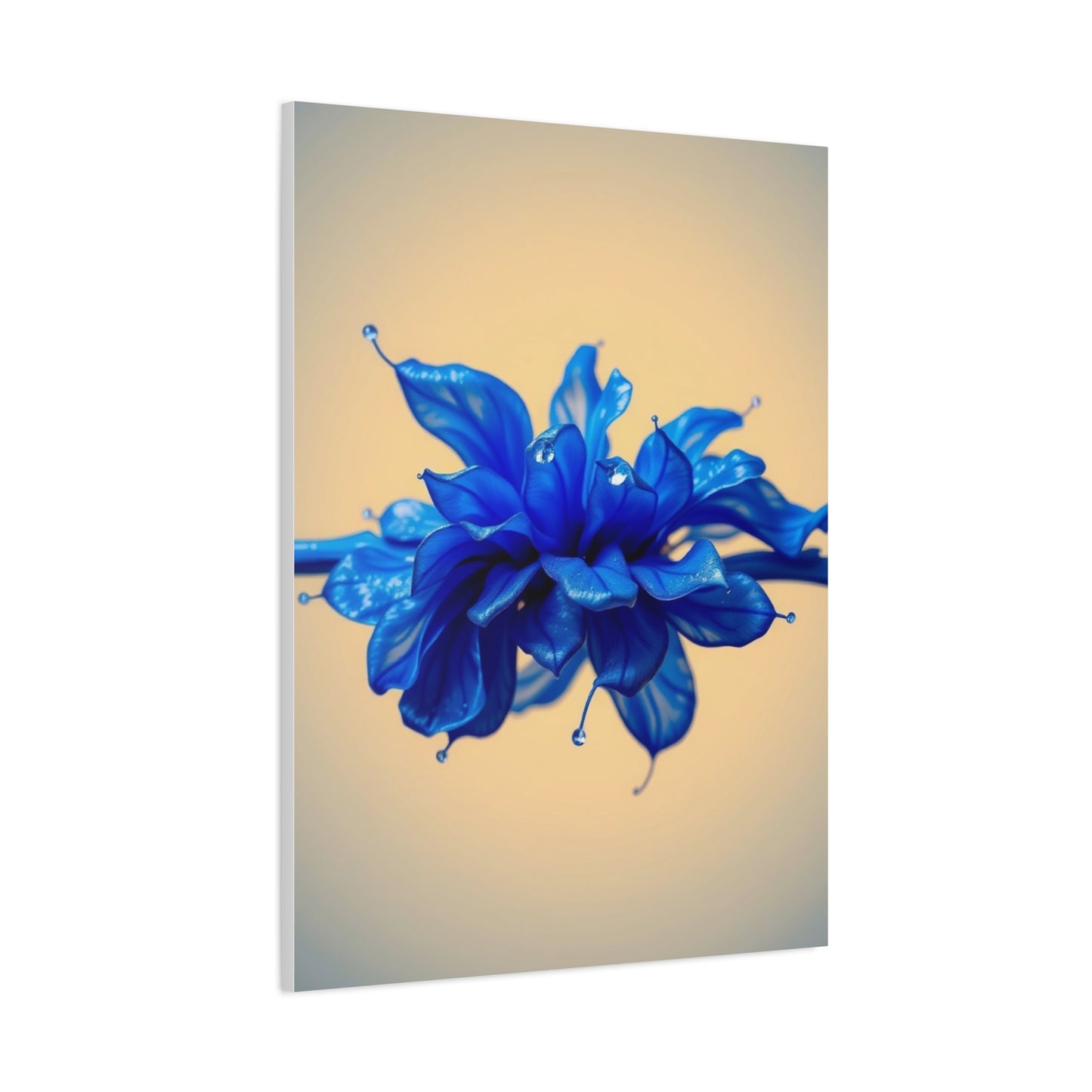 Supreme Collection Blue & Gray Art Wall Art & Canvas Print