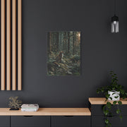 Enchanted Forest Fox Wall Art & Canvas Print