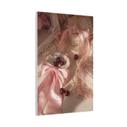 Coquette Satin Bow Still Life Wall Art & Canvas Print