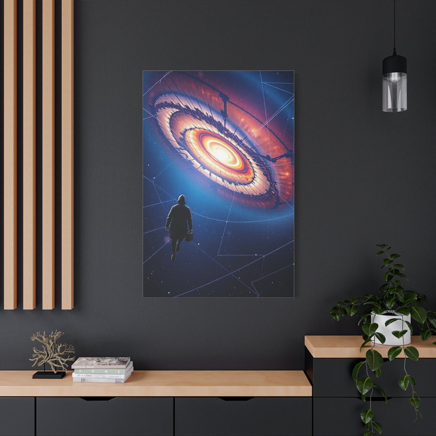 Ethereal Galaxy Impression Wall Art & Canvas Print