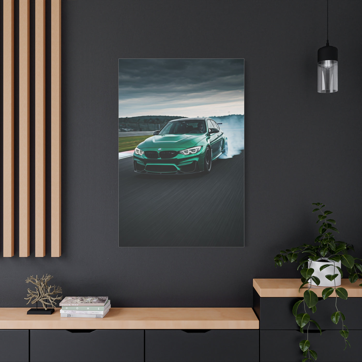 BMW M3 Track Entry Drift Precision Wall Art & Canvas Prints