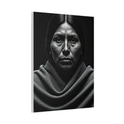 Silent Resilience Black & White Portrait Wall Art & Canvas Prints