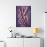 Intertwined Hands Abstract Emotion Wall Art & Canvas Print
