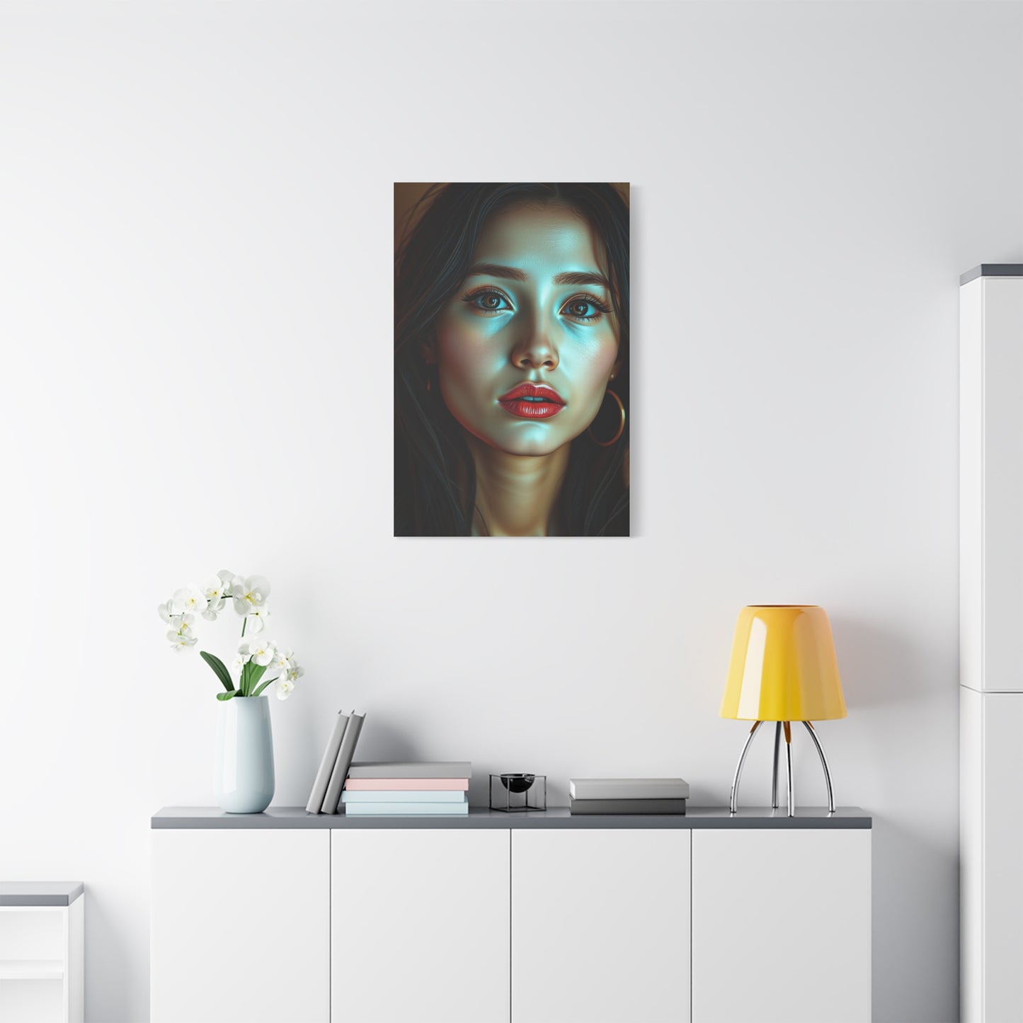 Graceful Queen Representation Wall Art & Canvas Print