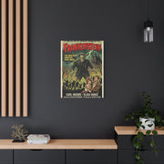 Frankenstein Vintage Movie Poster Wall Art & Canvas Print