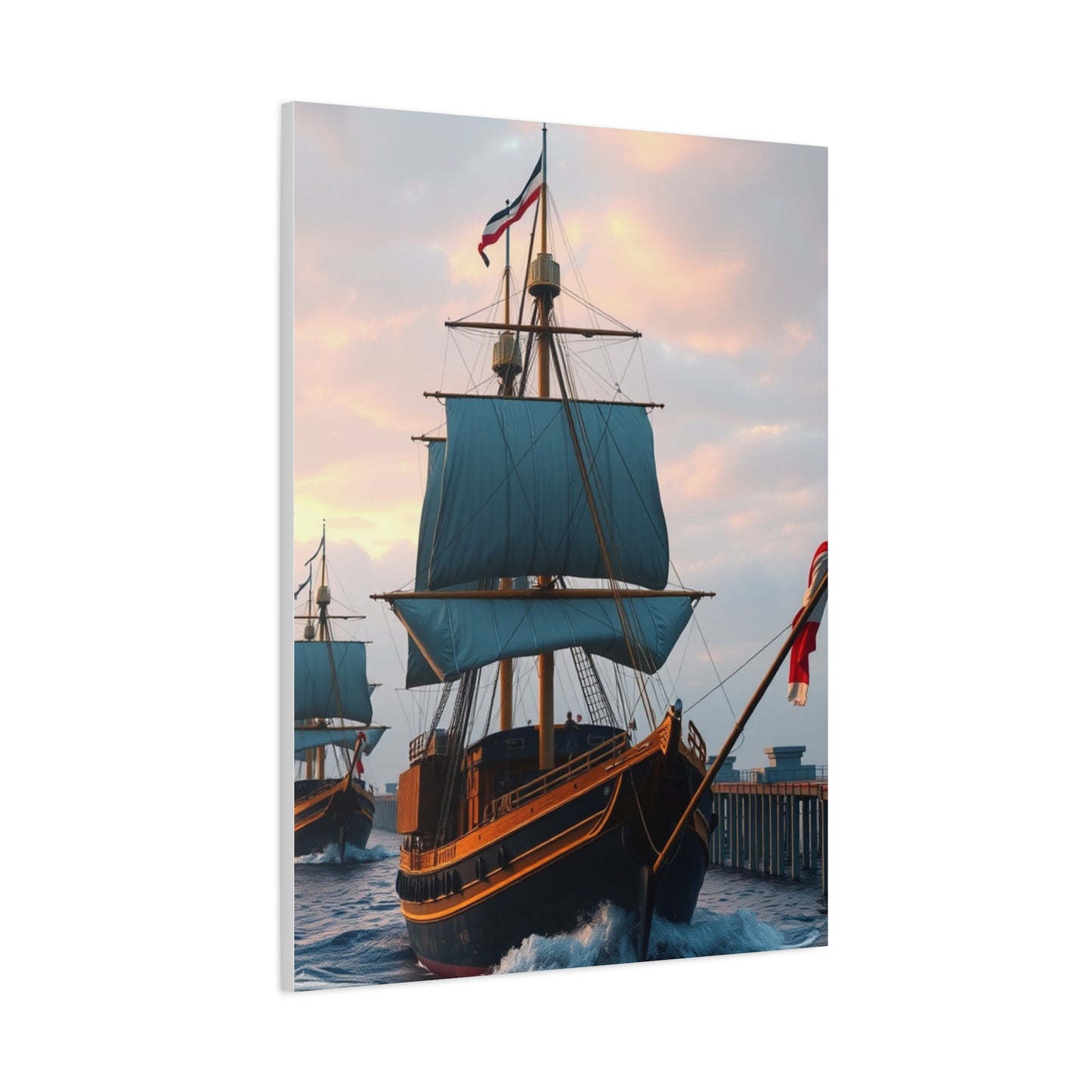 Supreme Ship Art Beautiful Collection Wall Art & Canvas Print