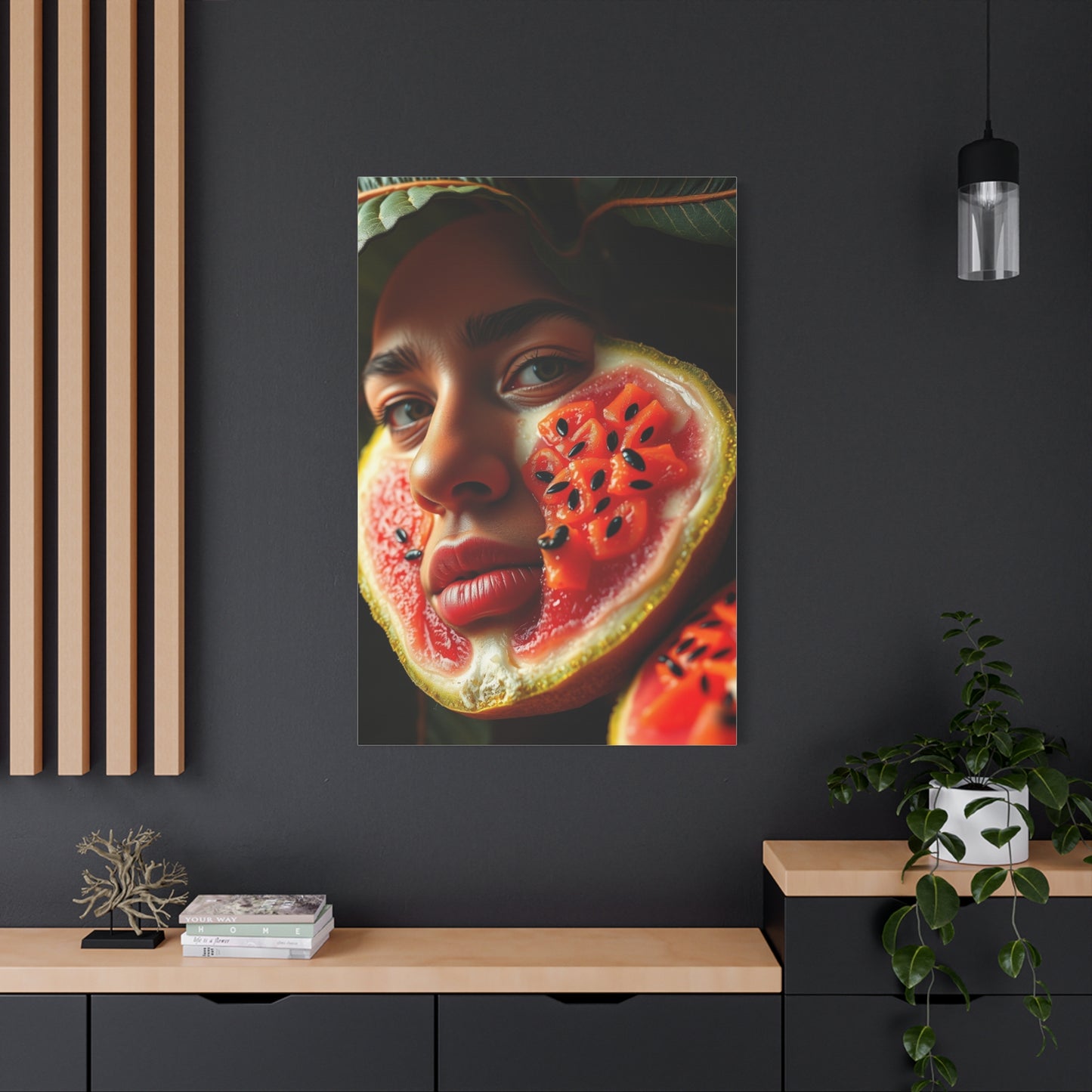 Guava Elegance Envisioned Wall Art & Canvas Print