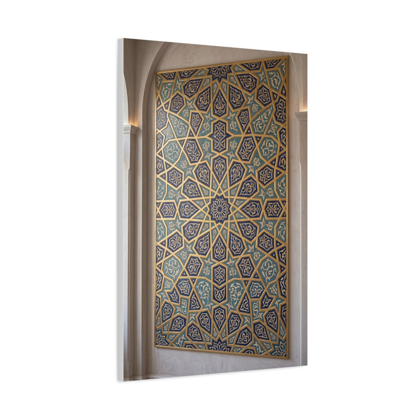 Islamic Geometric Star Pattern Wall Art & Canvas Print