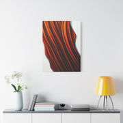 Flowing Copper Ribbon Abstract Wall Art & Canvas Prints