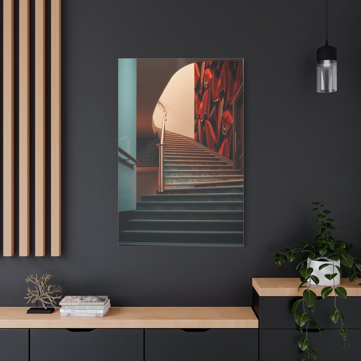 Stair & Staircase Art Canvas Art 5 Wall Art & Canvas Print