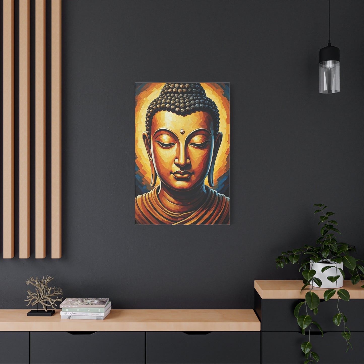 Sacred Halo Buddha Wall Art & Canvas Prints