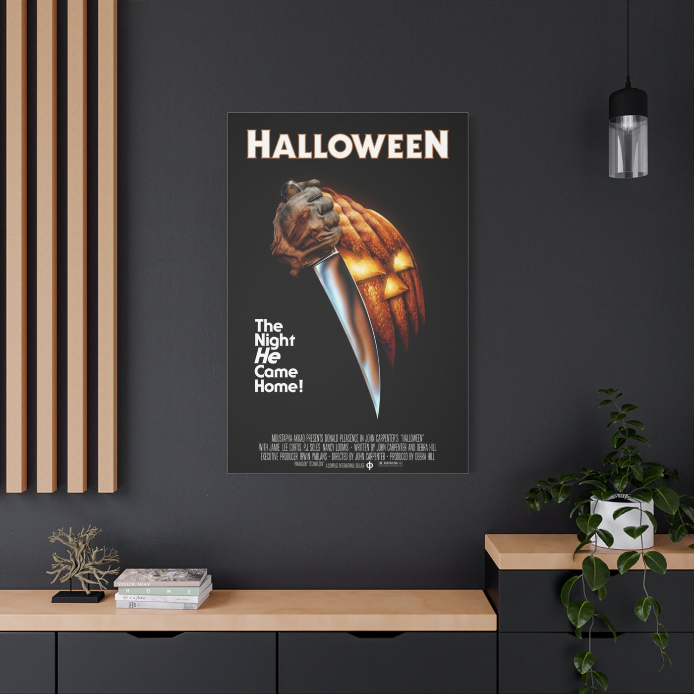 Halloween Movie Poster Wall Art & Canvas Print