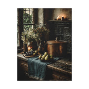 Moody Farmhouse Kitchen Still Life Wall Art & Canvas Print