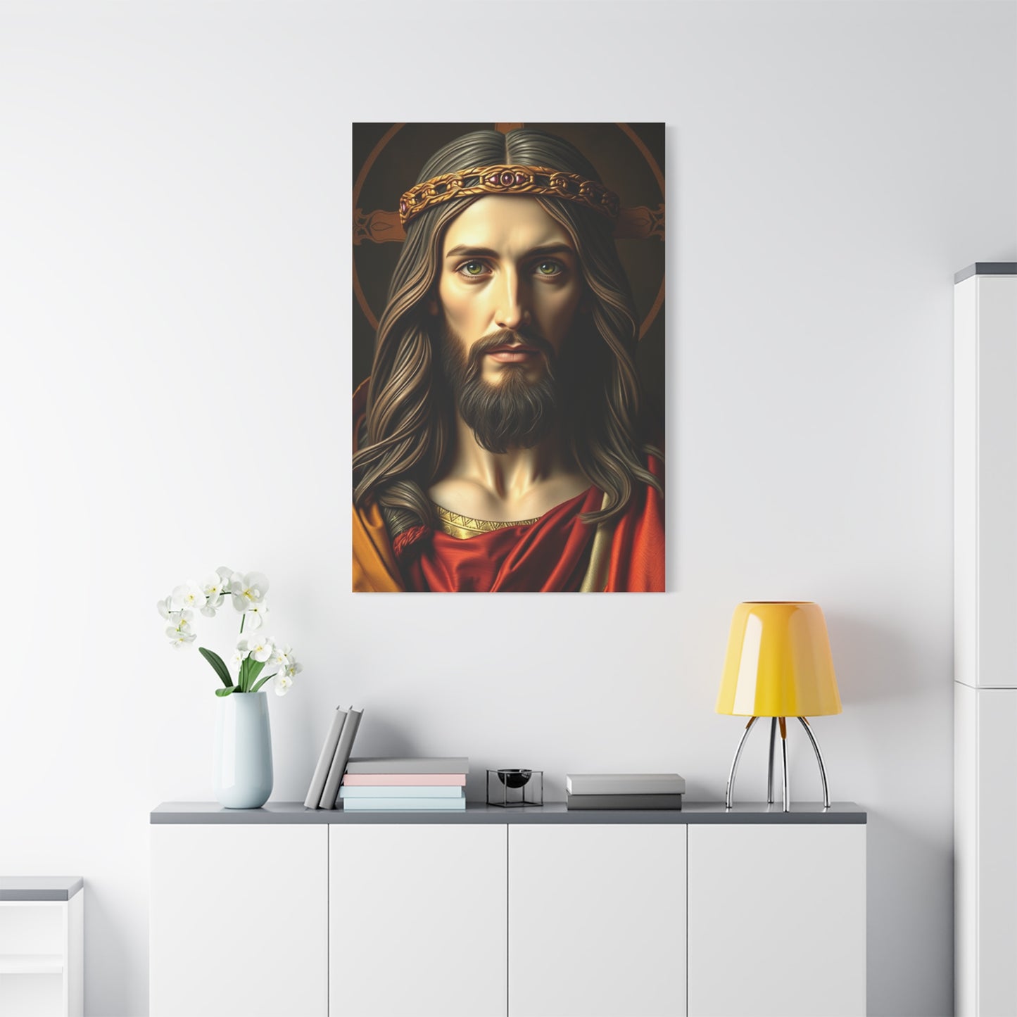 Vision Jesus Christ Art Art Wall Art & Canvas Print