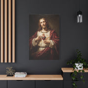 Sacred Heart of Jesus Classical Devotion Wall Art & Canvas Print