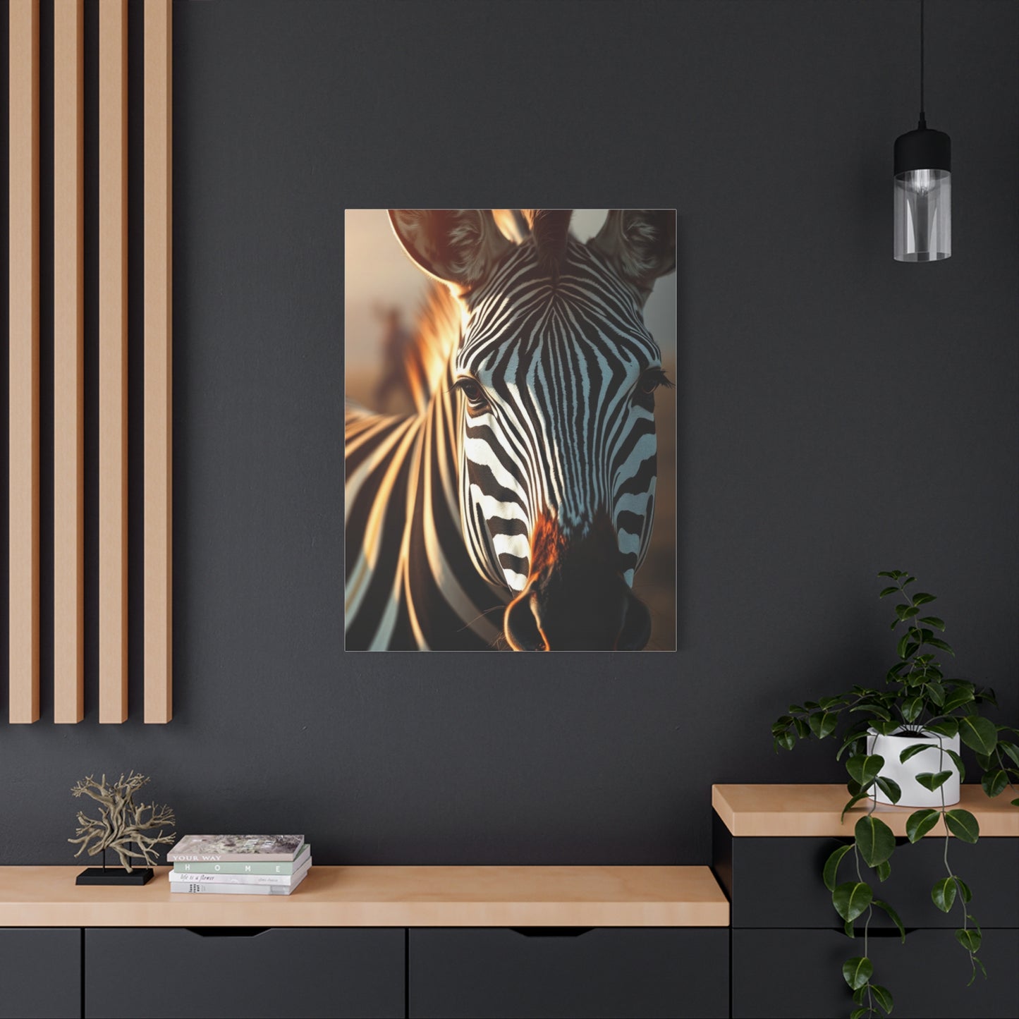 Masterpiece Zebra Art Vision Wall Art & Canvas Print
