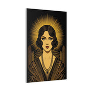 Radiant Deco Icon Woman Wall Art & Canvas Prints