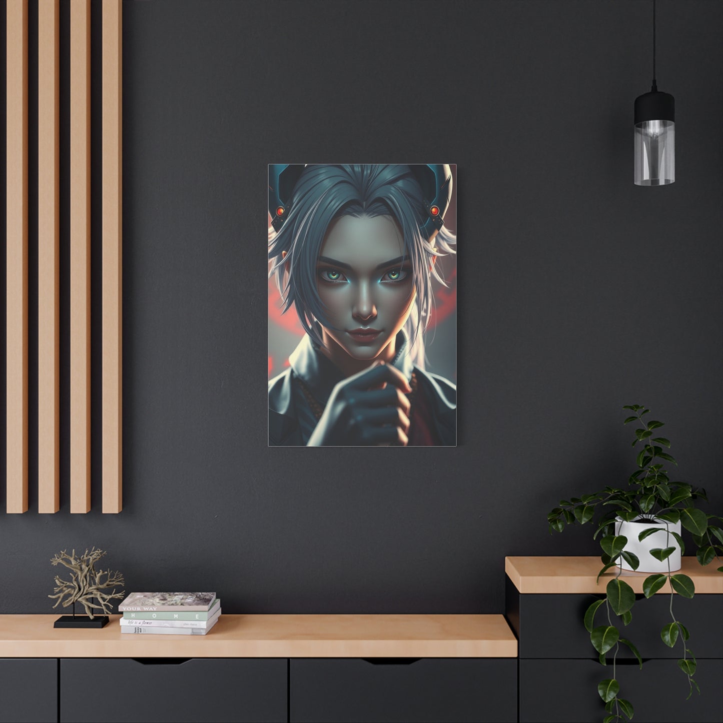 Vision Demon Slayer Characters Art Art Wall Art & Canvas Print