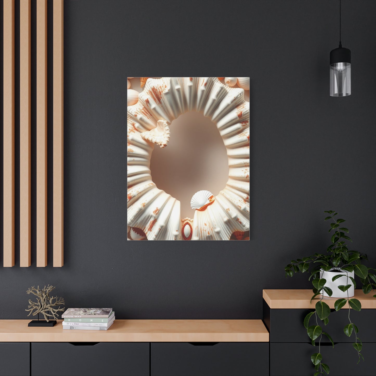 Vision Sea Shell Art Art Wall Art & Canvas Print