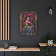 Graffiti Royal Portrait Rebellion Street Wall Art & Canvas Print