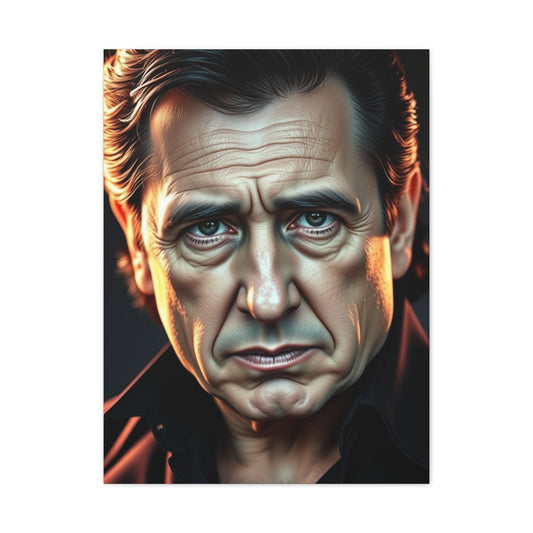 Johnny Cash Art Canvas Art 5 Wall Art & Canvas Print