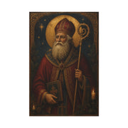 Saint Nicholas Icon Portrait Wall Art & Canvas Print